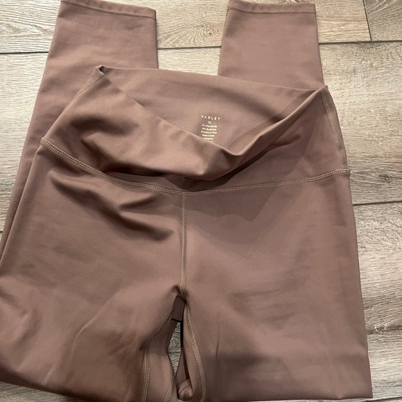 Varley Brown High-Waisted Leggings - Picture 6 of 7